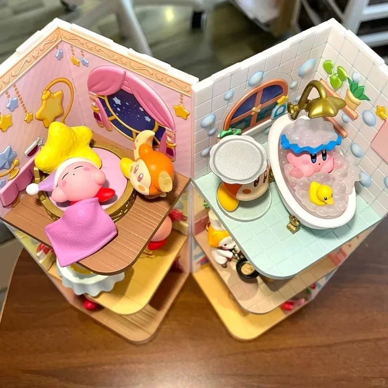 

Spot Genuine Re-Ment Star Kirby Blind Box Miniature Scene Decoration For Bedroom Kitchen Original Collectible Toy Gift In Stock