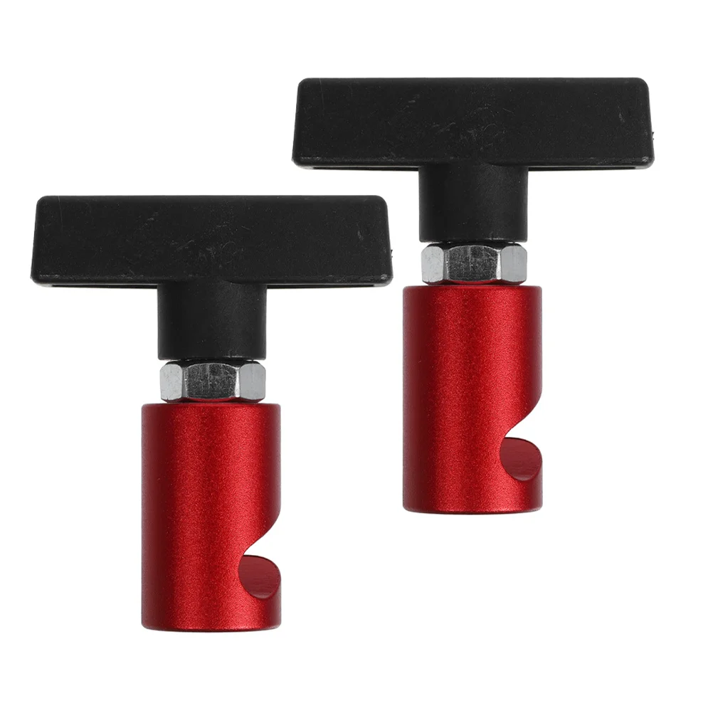 

2pcs Strut Clamp Aluminum Car Hood Lift Support Fixing Tool For Engine Hood Prop Retain Stable Anti-Slip Universal Replacement