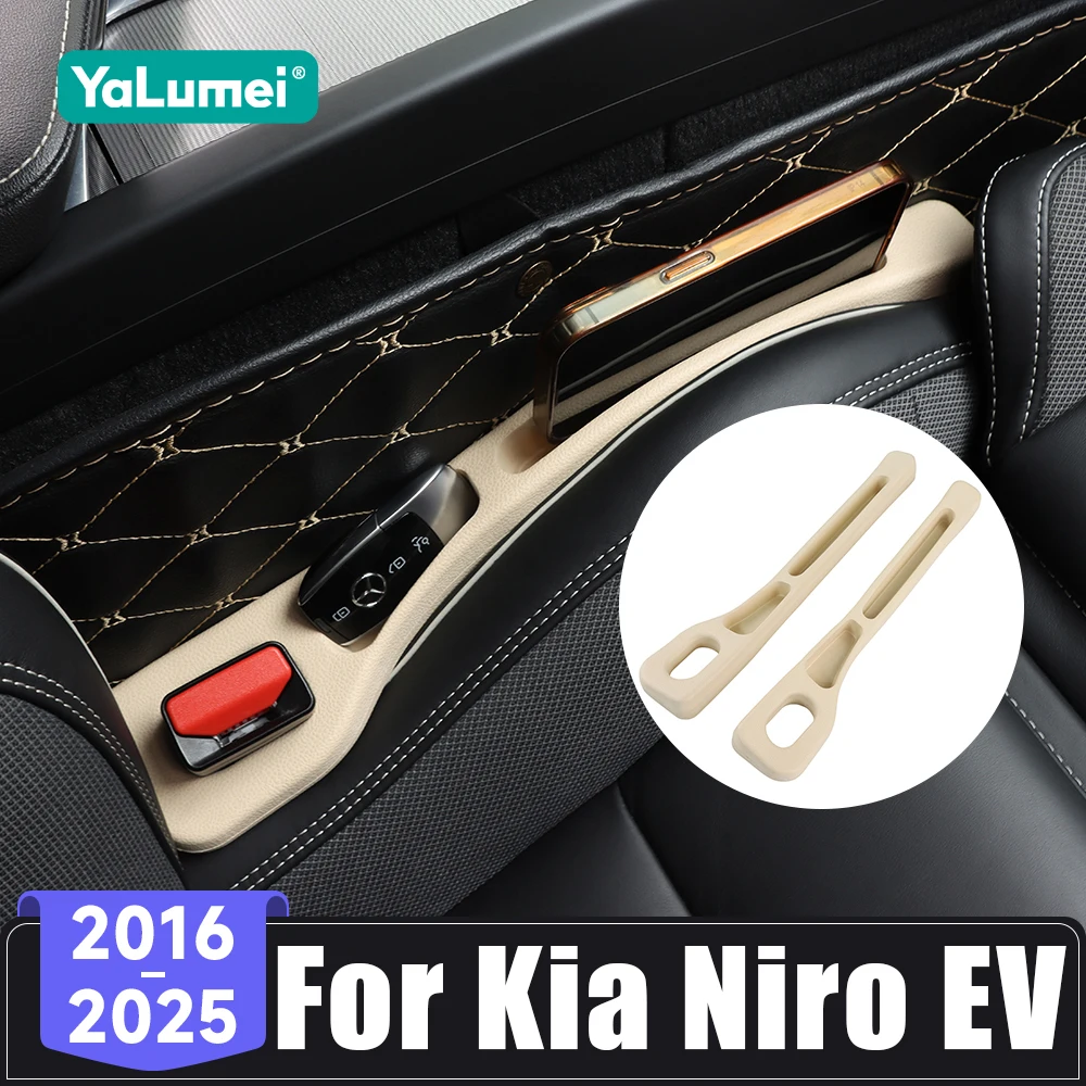 Für Kia Niro EV 2016–2019 2020 2021 2022 2023 2024 2025 Autositz-Lücken-Aufbewahrungsstreifen, biegsamer, auslaufsicherer Füllstreifen, Zubehör