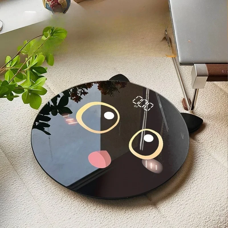 Portable Electronic Scale Household Scale Healthy Charging Healthy Scale Durable Small Dormitory Cartoon Human Scale