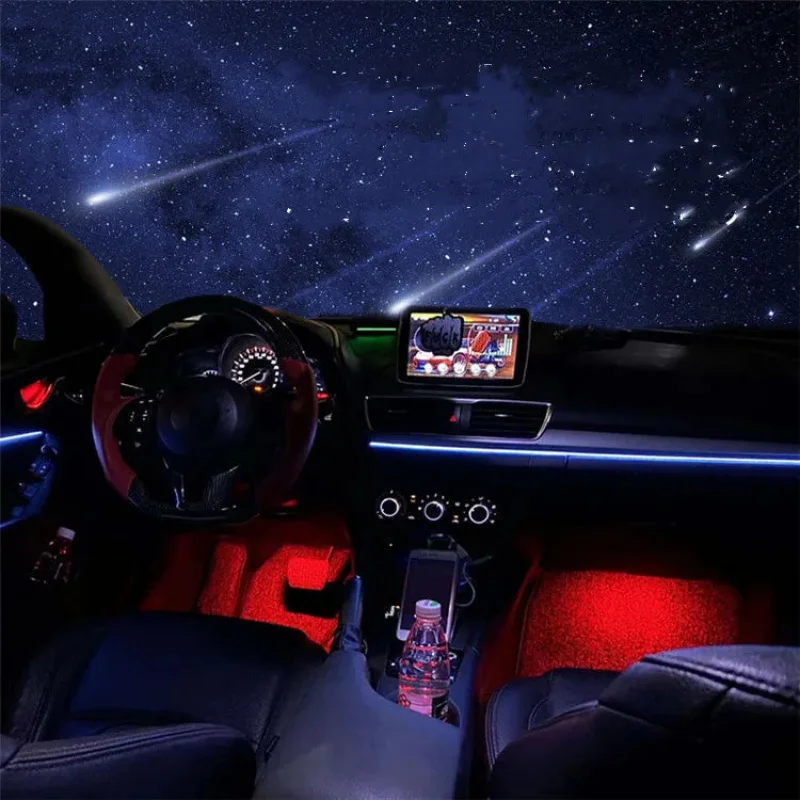 

Factory Hot Selling Customized High Quality 64 Color Car Interior Led Ambient Light