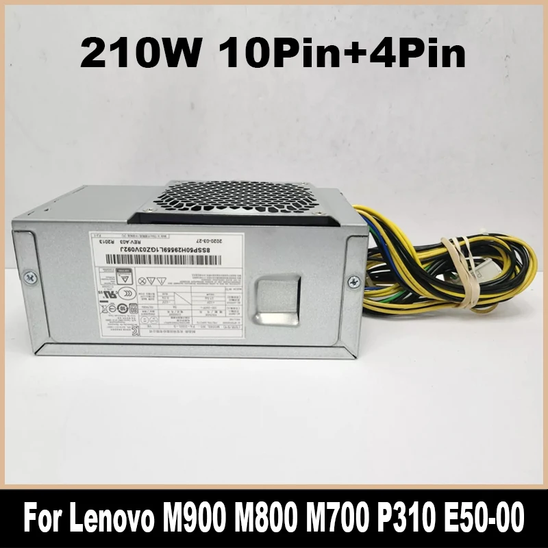 Fuente de alimentación Original para Lenovo M900 M800 M700 P310 E50-00 210W 00PC746 PA-2221-3 HK310-71PP PCE025 54Y8941 54Y8942 10 pines + 4 pines