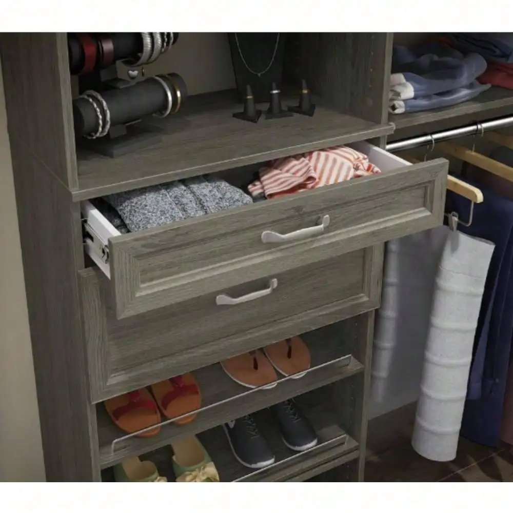 

5 in. x 25 in. Traditional Drawer Kit for 25 in. W with Soft-close drawer glides For Storage, Closet, Clothes