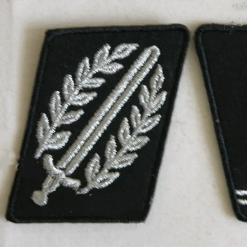 Fashion Embroidered German Cross Badge Medal and Lapel Pin Clothes Jacket Badges for Clothing