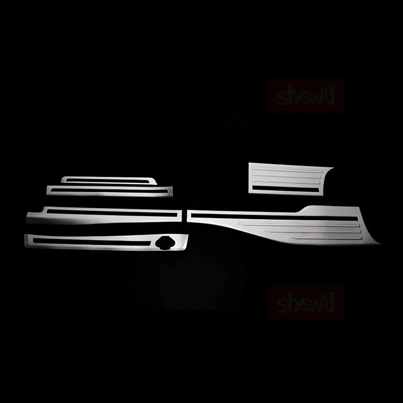 For DAIHATSU TANTO / TANTO CUSTOM LA650 LA660S 19 CAR SIDE DOOR SILL Bar SCUFF PLATE Stainless Steel Chrome Styling Accessories