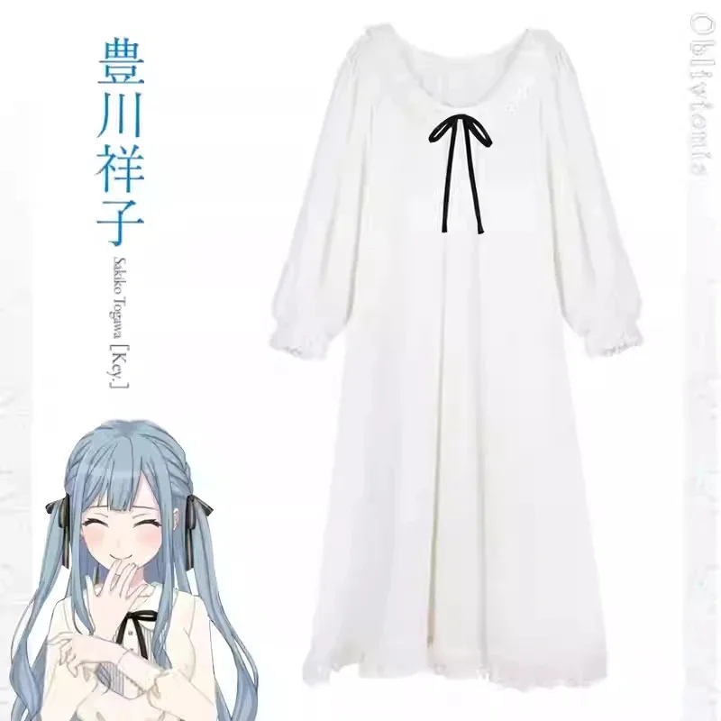 

20151123 Game BanG Dream Ave Mujica Nightdress Oblivionis Women Sleepshirts Cosplay Costume Dress Lolita Girl Homewear Nightgown
