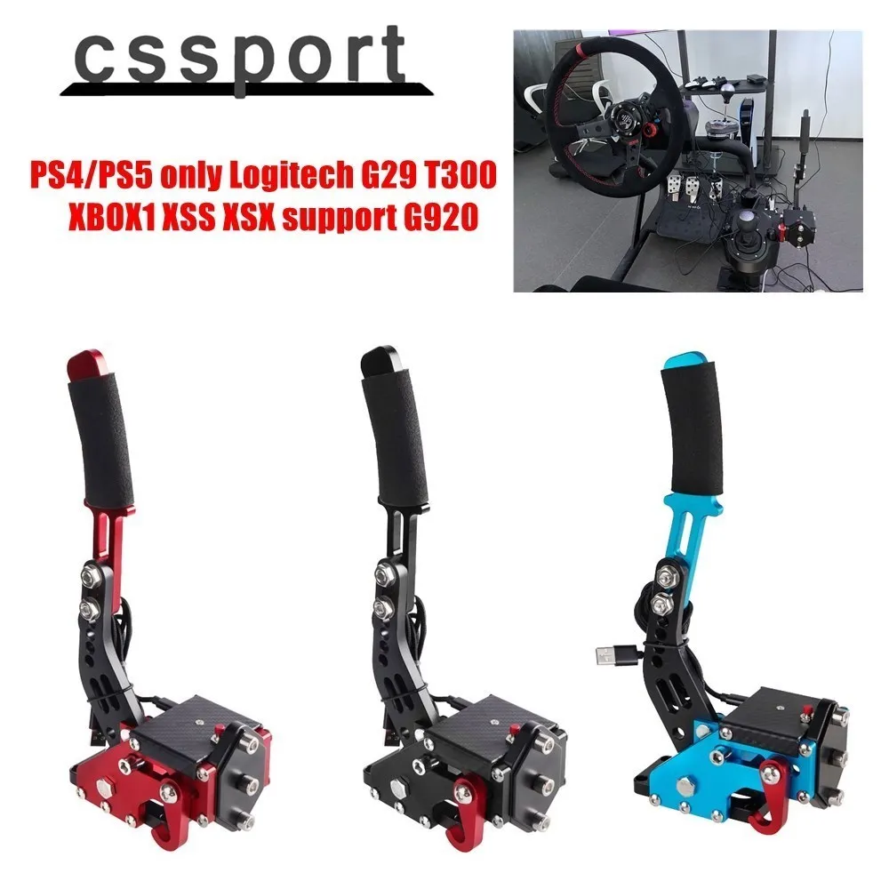 Handbrake PS4/PS5 Only Support Logitech G29 T300, XBOX1 XSS XSX Support G920, PC Universal SIM Racing Dirt Rally Horizon Games