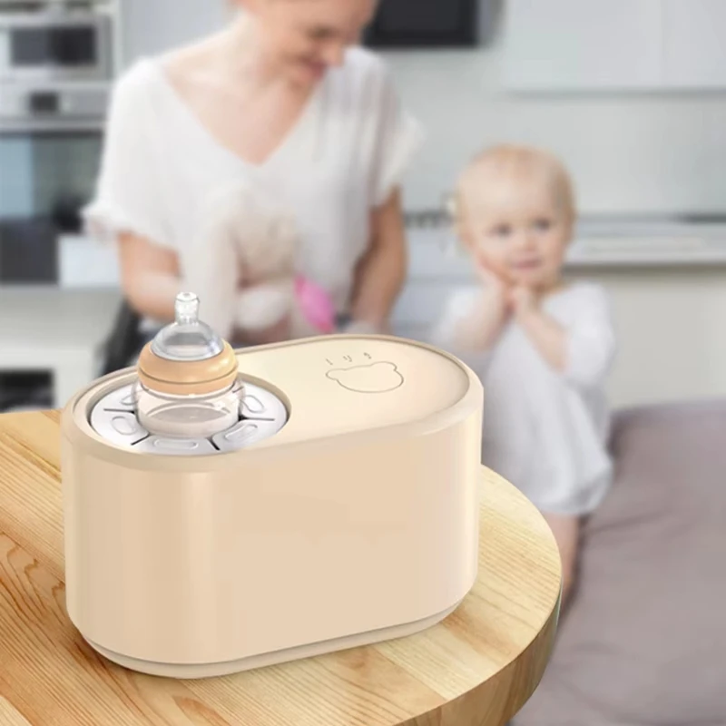 

USB Smart Electric Milk Bottle Shaker - Intelligent Baby Formula Mixer with Lithium Battery, Ideal for Infants-SPMI