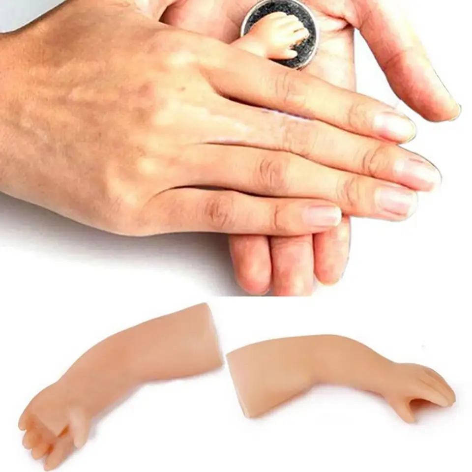 Set De 2 Manos Mágicas Para Trucos De Monedas | Accesorios De Magia Para Principiantes Y Profesionales | Bromas Y Regalos Originales