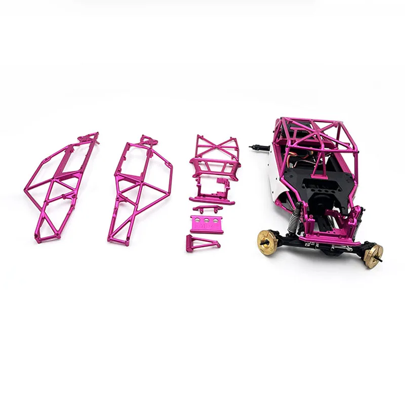 

CNC Aluminum Alloy Pipe Frame VP H10 Purple Black Titanium Optional for 1/10 RC Crawler Car Traxxas Pipe Frame Car Shell Parts
