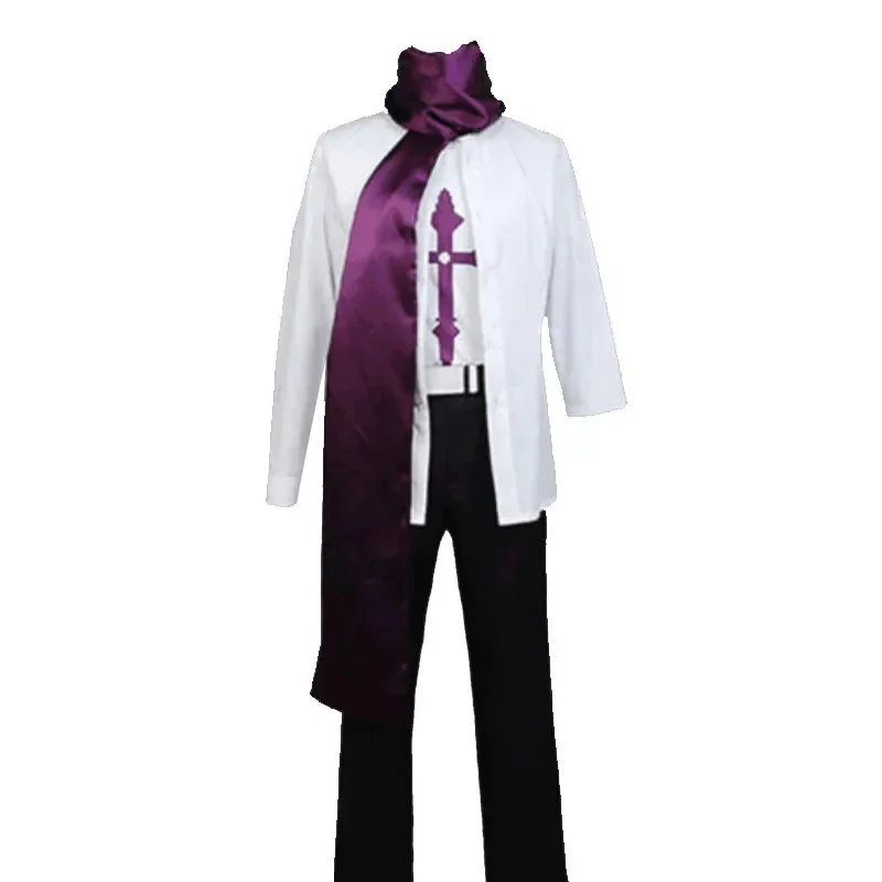 Anime Danganronpa Goodbye Despair Gundham Tanaka Cosplay Costume Jacket Coat Sarf Uniform Wig Full Set For Men Women Halloween view 5