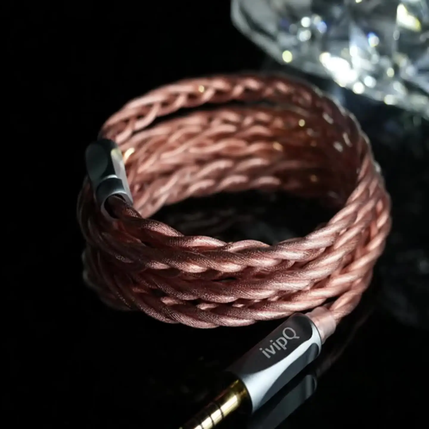 IvipQ-570 Rhythm Frenzy HIFI IEM Cable Class S with 0.78-2PIN Dual