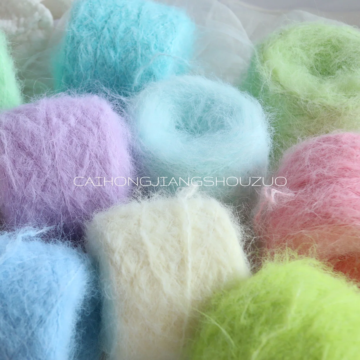 

Rainbow Sauce Handmade, Milk Whirring, Alpaca Long Hair, Macaron Mohair