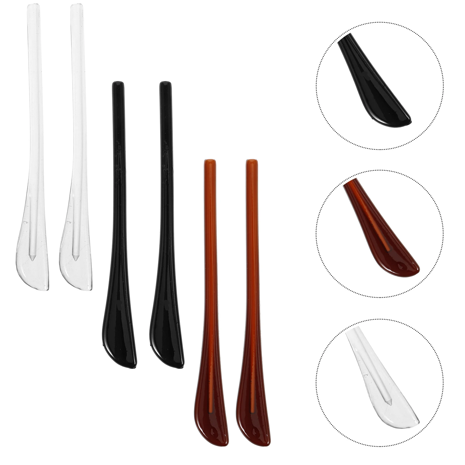 

6 Pairs Glasses Temple Tips Eyeglass Ear Grips Eyeglasses Leg Covers Cushions Boots