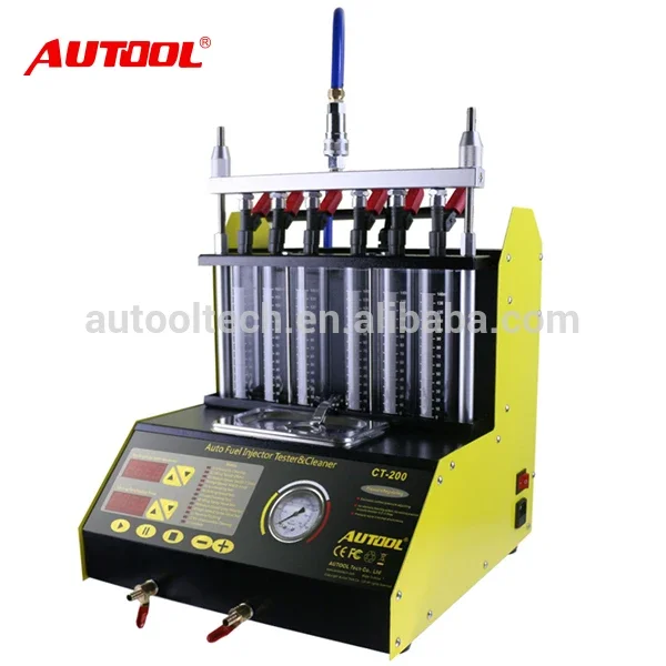 Automatic car wash machine used for Cleaning petrol fuel injector/spark plug/throttle valve with ultrasonic CT200 Autool