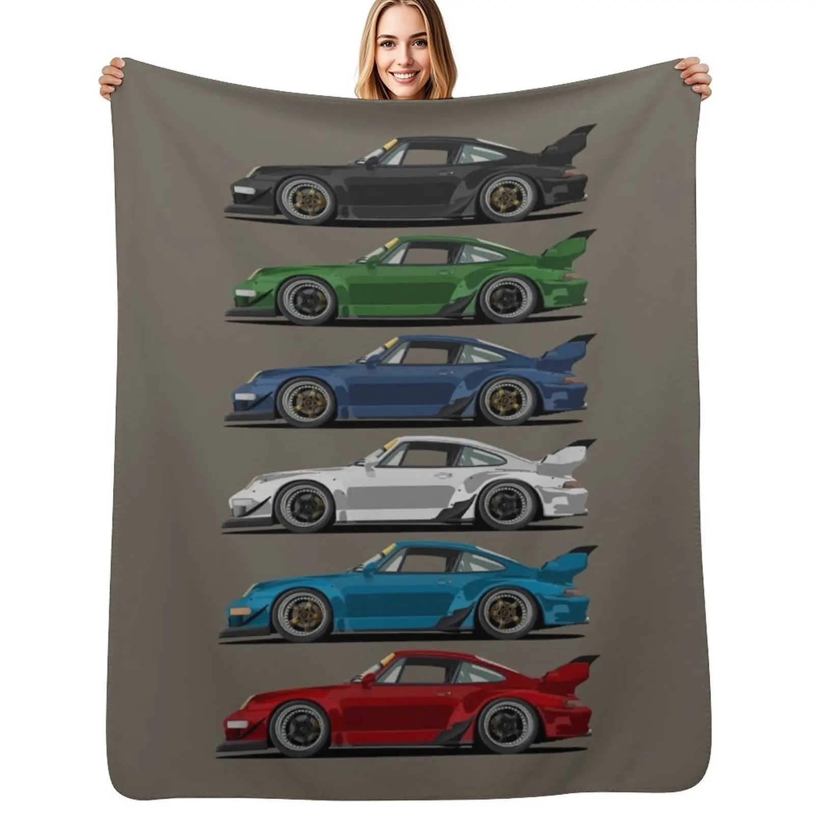 old classics Throw Blanket Faux Fur Soft Warm Blanket for Bed