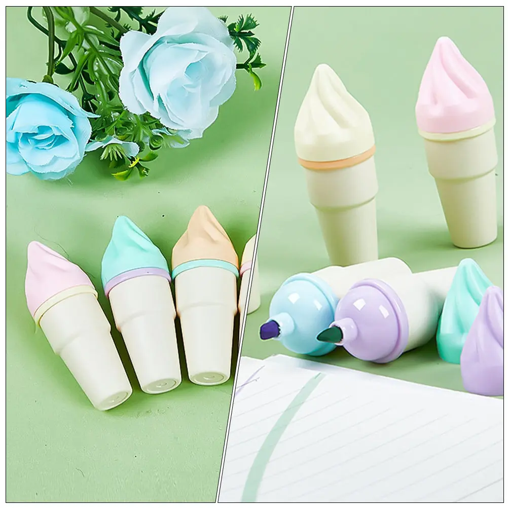 

Набор из 6 разноцветных маркеров-конусов для взрослых, для раскрашивания и скрапбукинга, легкие, без протекания чернил, для творчества