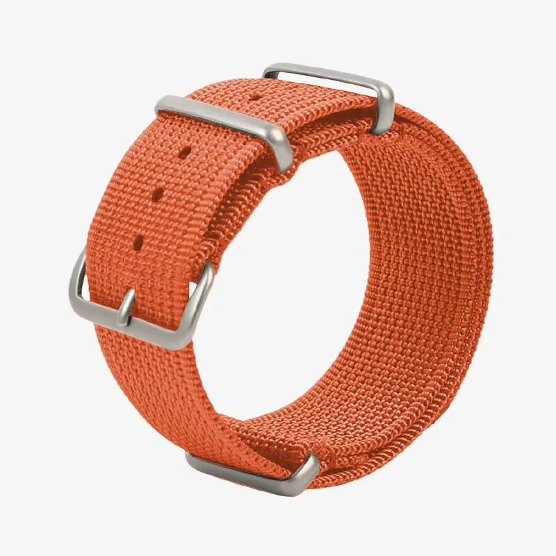 High Quality 36mm Titanium Alloy Watch Case 28.5mm Dial for VH31 Quartz Movement Sapphire 10BAR Nylon Strap Mod Parts image 3