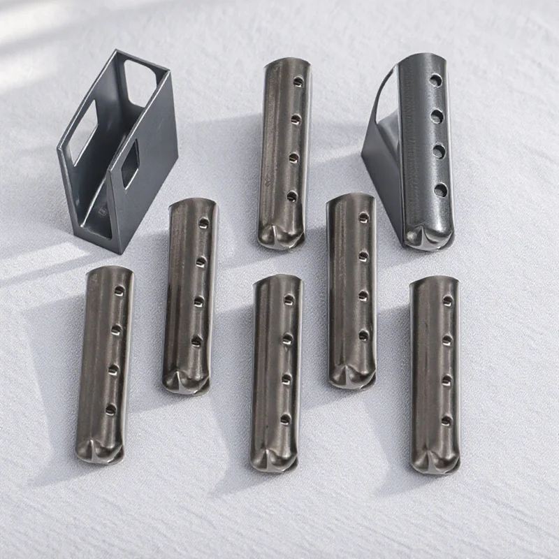 

100pcs Metal Shoelace Tips Copper For Shoe Lace Repair Smooth Ends 4 Holes Replacement Diy Shoelaces Accessories