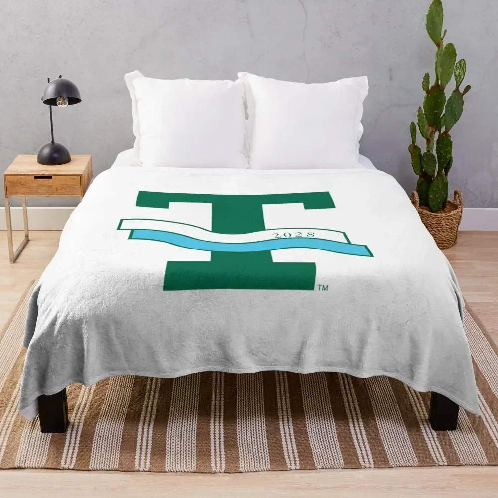 

Tulane 2 Throw Blanket Anti Shedding Soft Fuzzy Blanket for Home