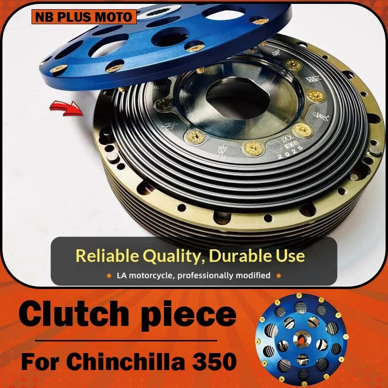 【Premium】For Benda Chinchilla 350 modified multi-plate dry clutch motorcycle clutch discs