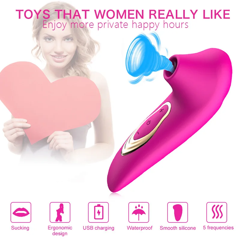 Clit Sucker Vagina Sucking Vibrator  Nipple Sexy Toys Female Clitoris Vacuum Stimulator Masturbator Product for Adults 18 Women