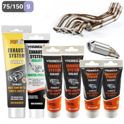 Metel Exhaust System Paste Car Pipes Repair Sealant High Temperature Pipe Glue Air Leaks Plugging Repair Adhesive Filler