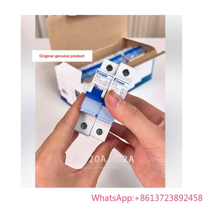 Original German Doepke DLS 6i DFS Series Miniature Air Circuit Breaker 1P 20A 32A 40A 63A - Compact Circuit Protector
