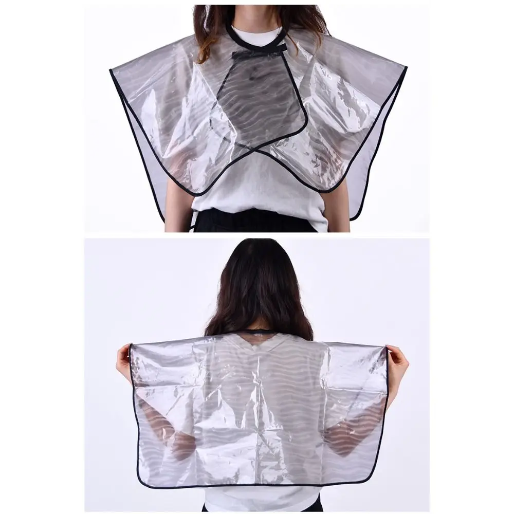 Chal profesional impermeable para peluquería, capa de corte de pelo reutilizable ajustable, accesorio de peluquería, delantal para teñir el cabello, champú