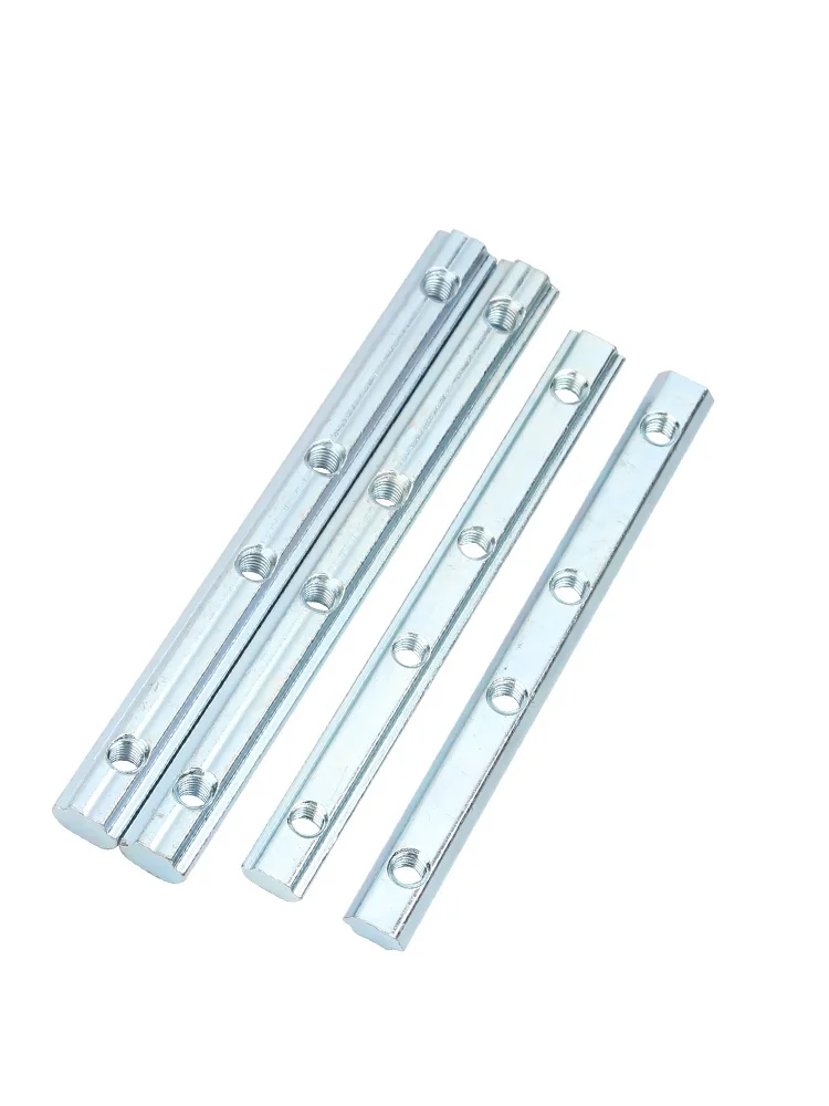 Aluminum Connector Bracket Fastener M5 M6 M8 Screw For 20/30/40/45Series GB EU Standard Aluminum Profile Straight Line Connector