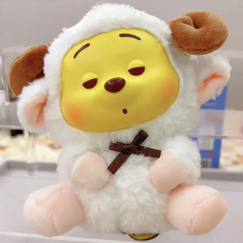

Winnie The Pooh Naughty Party Vinyl Plush Pendant Doll Keychain Blind Box Trendy Collectible Toy For Friend Festival Gift