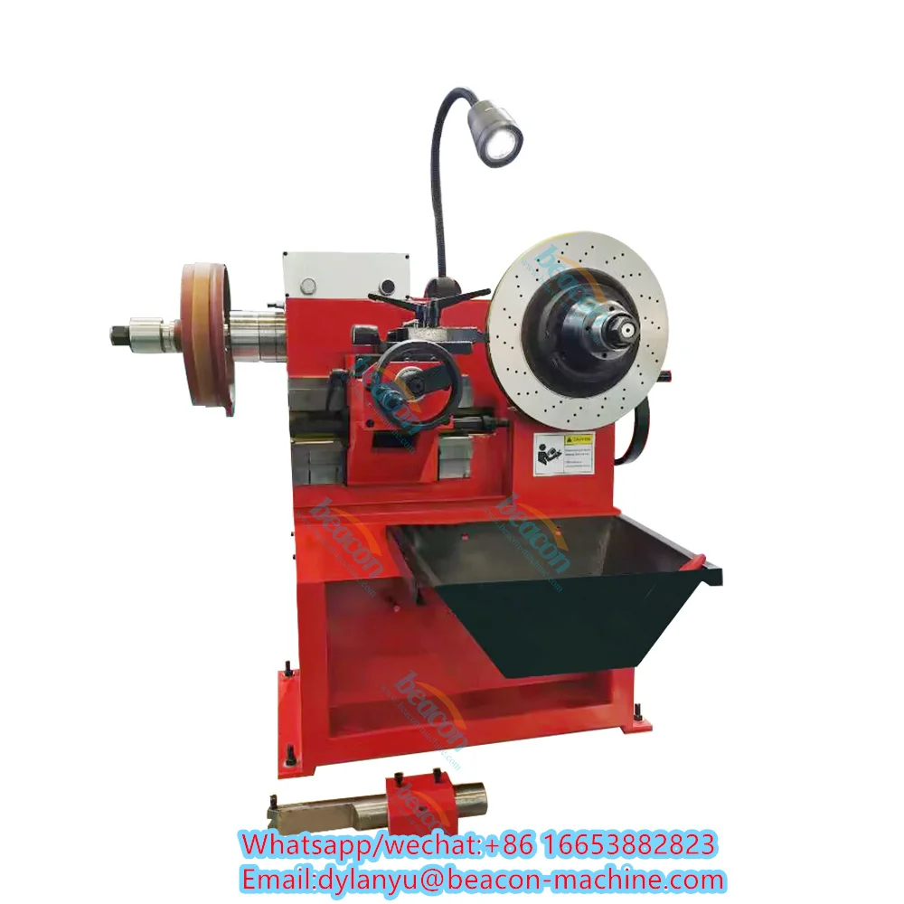 T8445A Automatic  car brake drum disc lathe  vehicle  machine T8445A for repair resurface the car  drum brake lathe machine