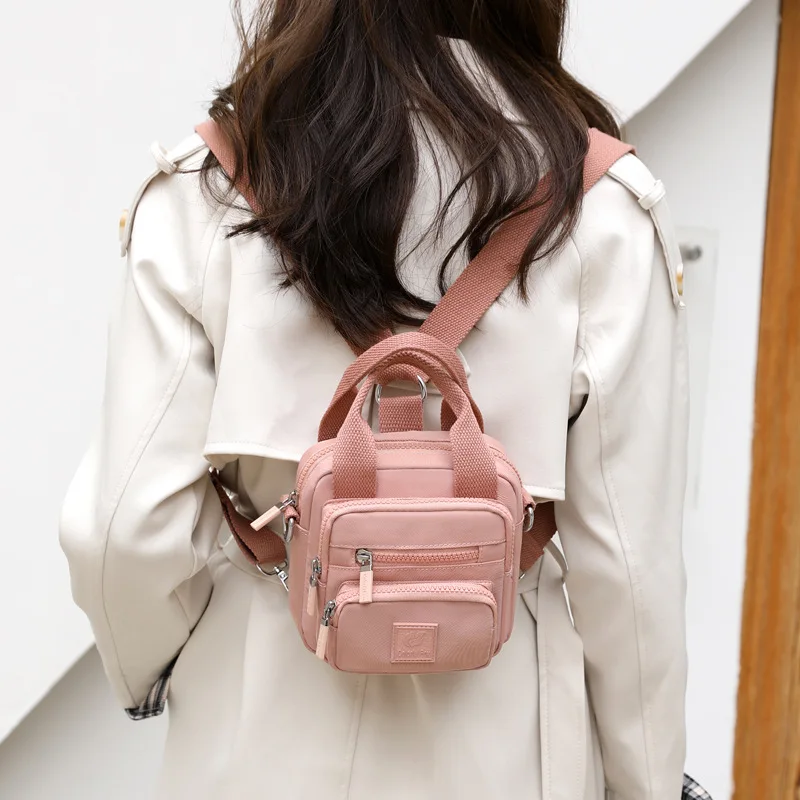 Fashion Kawaii Mini Backpack Women Shoulder Bag for Teenage Girls Multi-Function Small Bagpack Ladies Travle School Backpacks