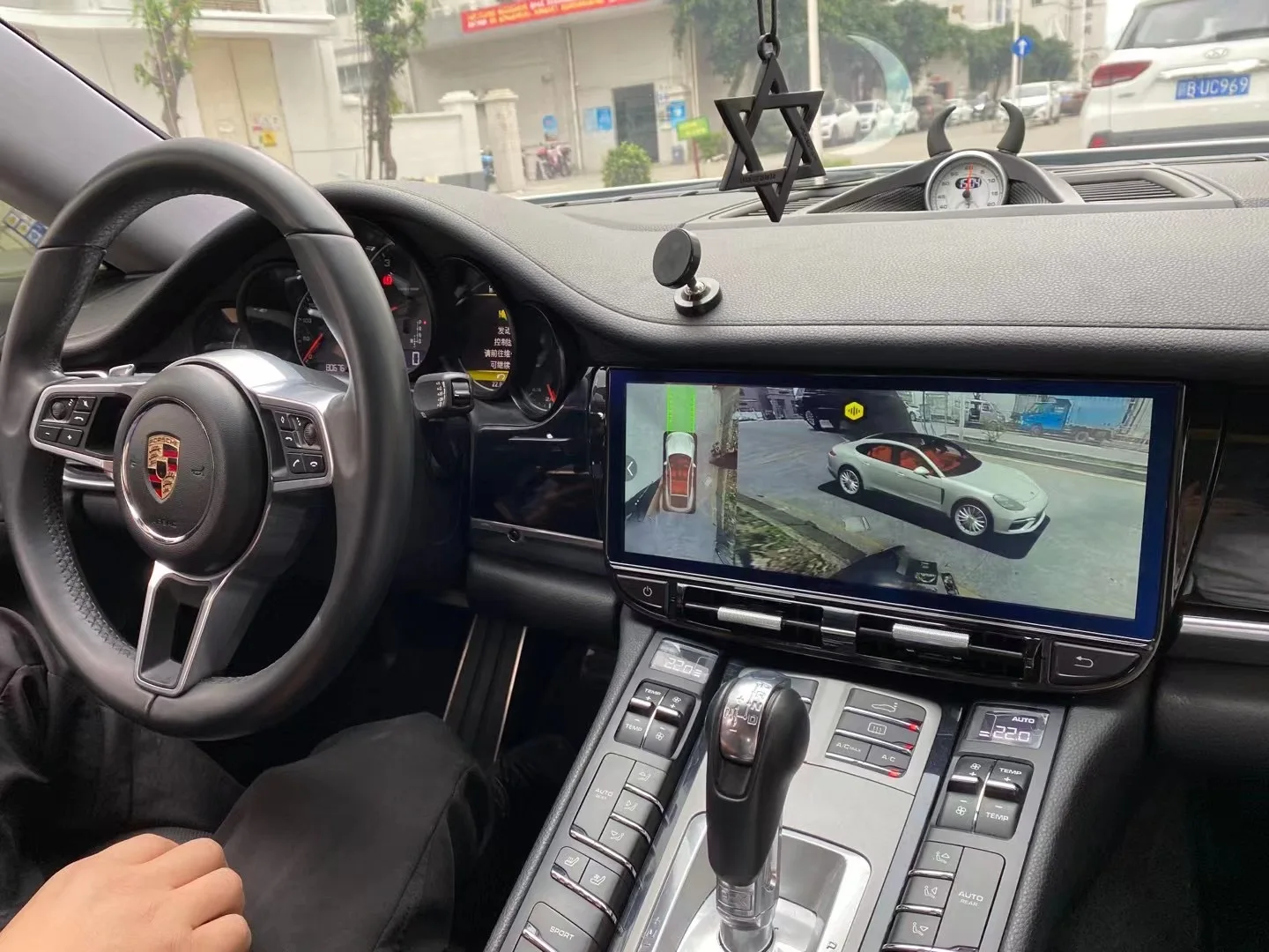 ZXY 12.3 Inch Update Android untuk Porsche Panamera 2010-2016 Layar CarPlay Radio Mobil Multimedia Player GPS Navigasi