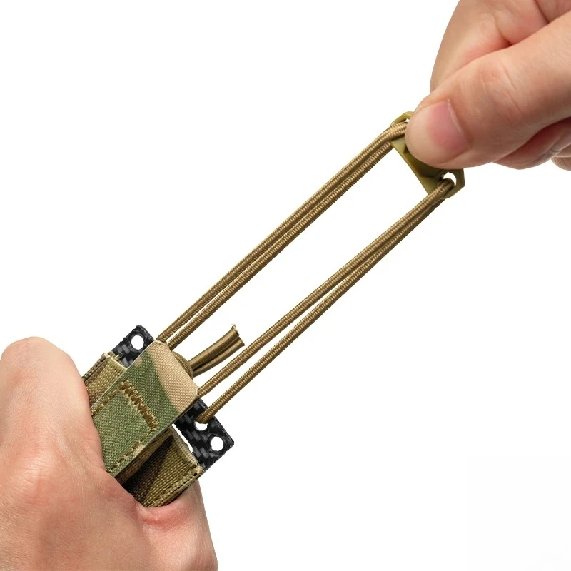 الحقيبة التكتيكية نمط الحديدي واحدة 9 مللي متر ماج حامل مرونة خفيفة الوزن قوي سكين الحافظة الصيد