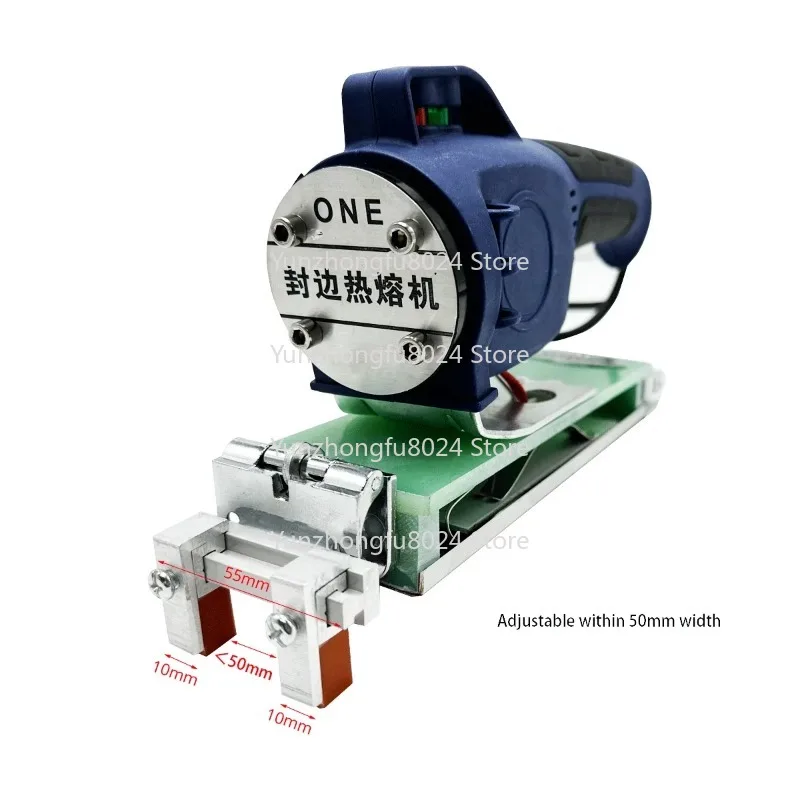 

Manual Edge Bander for Self-adhesive Edge Banding 220V Woodworking Portable Edge Banding Machine Adjustable Temperature Wood PVC