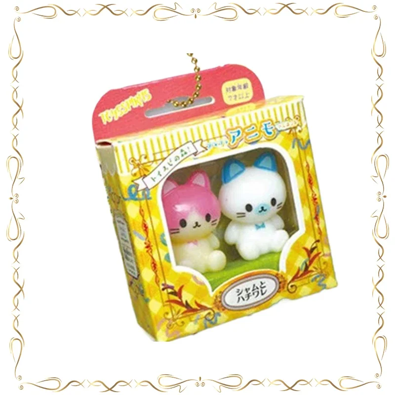 かわいい動物猫ガシャポンペンダントホリデーギフトアクションフィギュアモデルおもちゃ