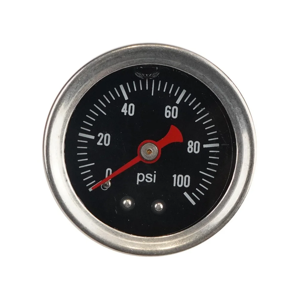 

For Diagnostics 0-100 Psi Gauge Automotive Fuel Pressure Gauge Automotive Tools 1 8 NPT Gauge Easy Installation