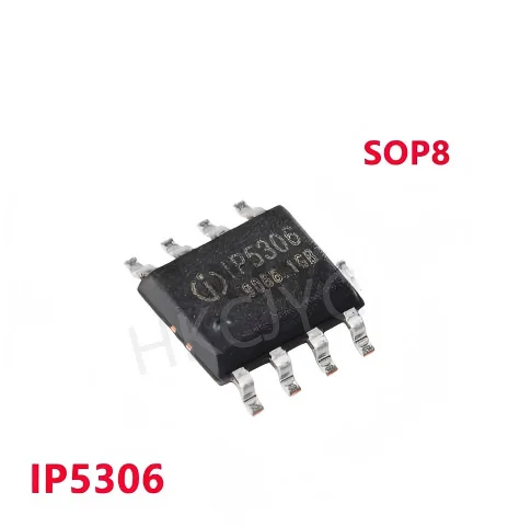 5~10PCS  IP5306 ESOP-8 2.1A Charging 2.4A Discharging mobile power SOC chip Ship Immediately