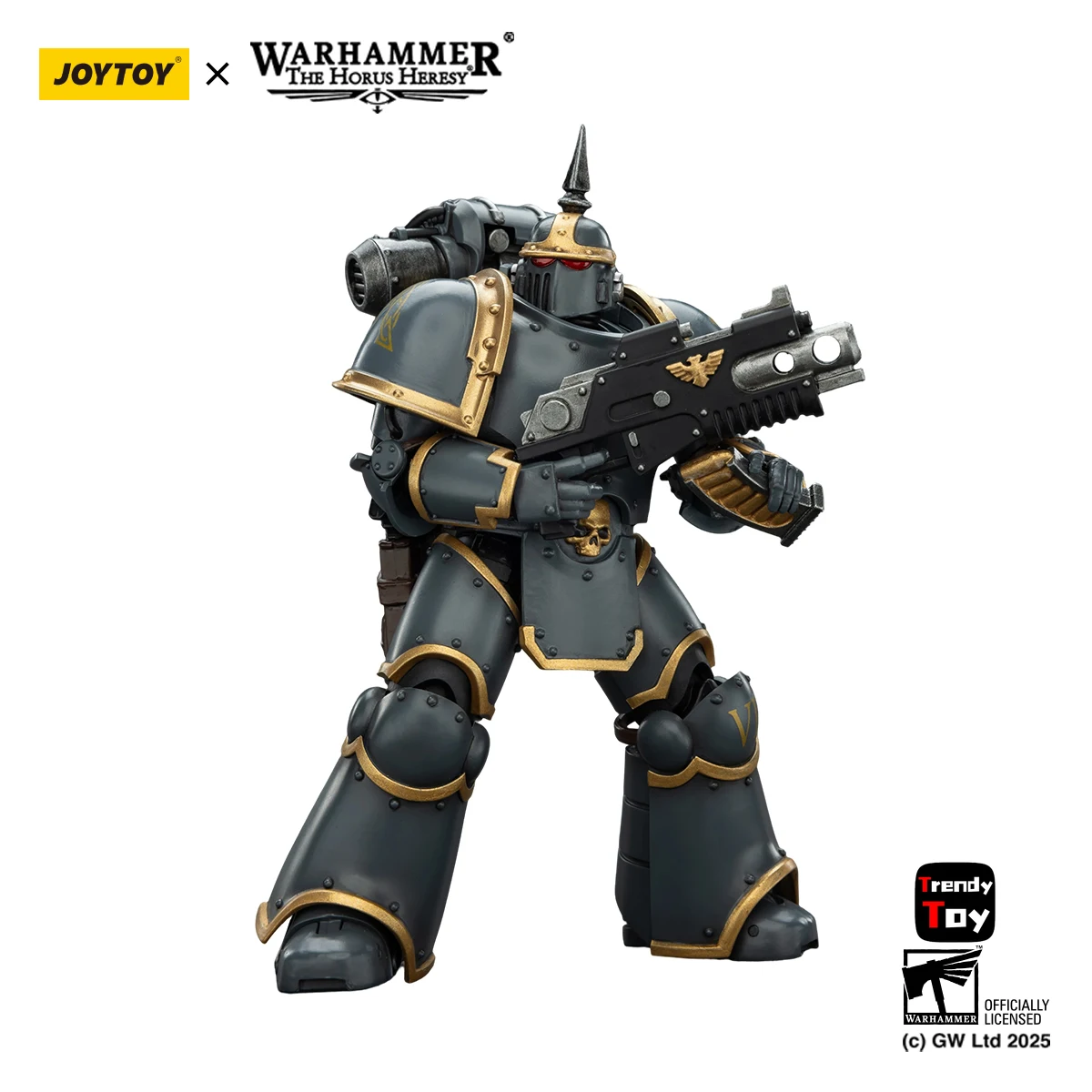 【JOYTOY】워해머 40K 스페이스 울브스 MK III 전술 군단원 1/18 액션 피규어 모델 장난감