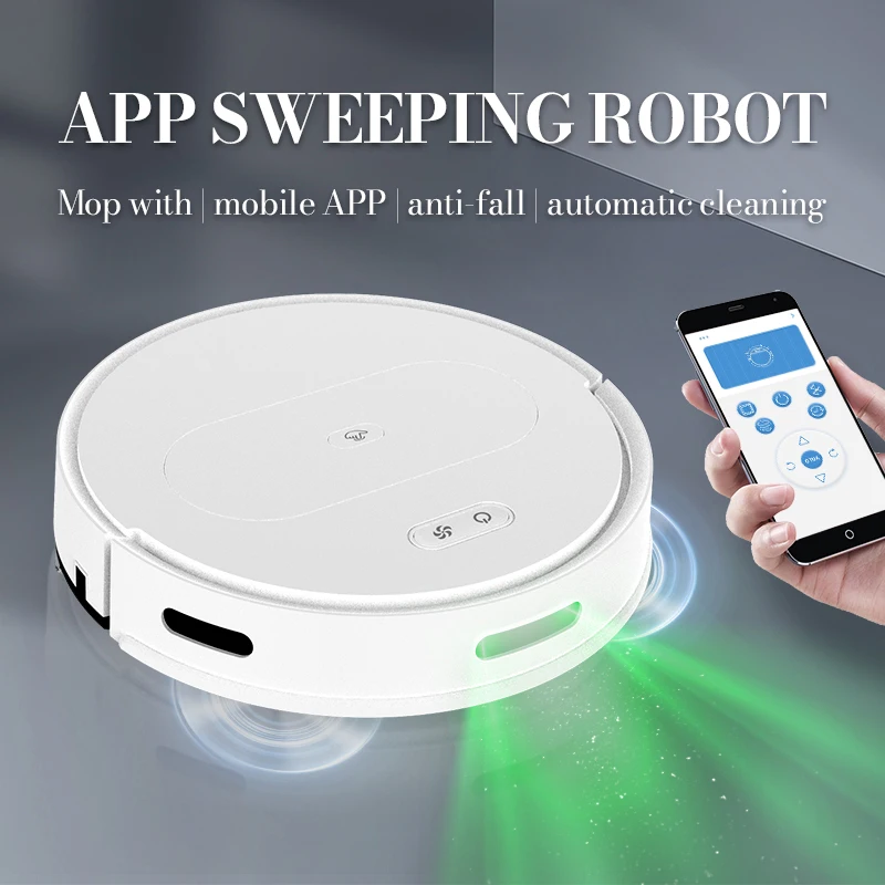 RYK OB11 SE Smart New Robot Vacuum Cleaner App Control Long Battery Life High Suction Mopping Automatic Return Charge Low Noise