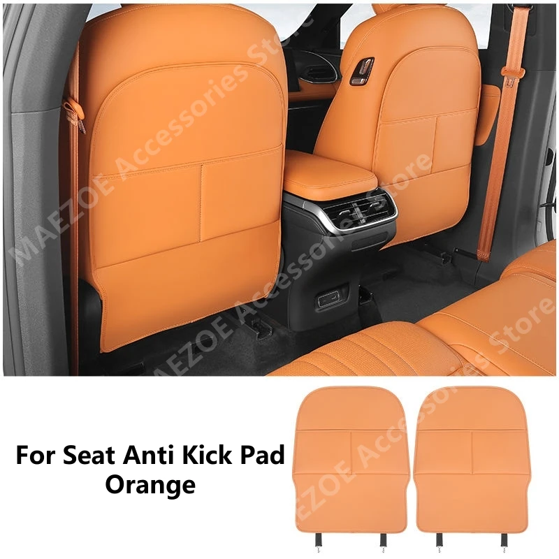 For XPENG G9 22-24 Seat Anti Kick Pad,Anti Dirt And Anti Scratch Interior Decoration Protection Accessories Refit