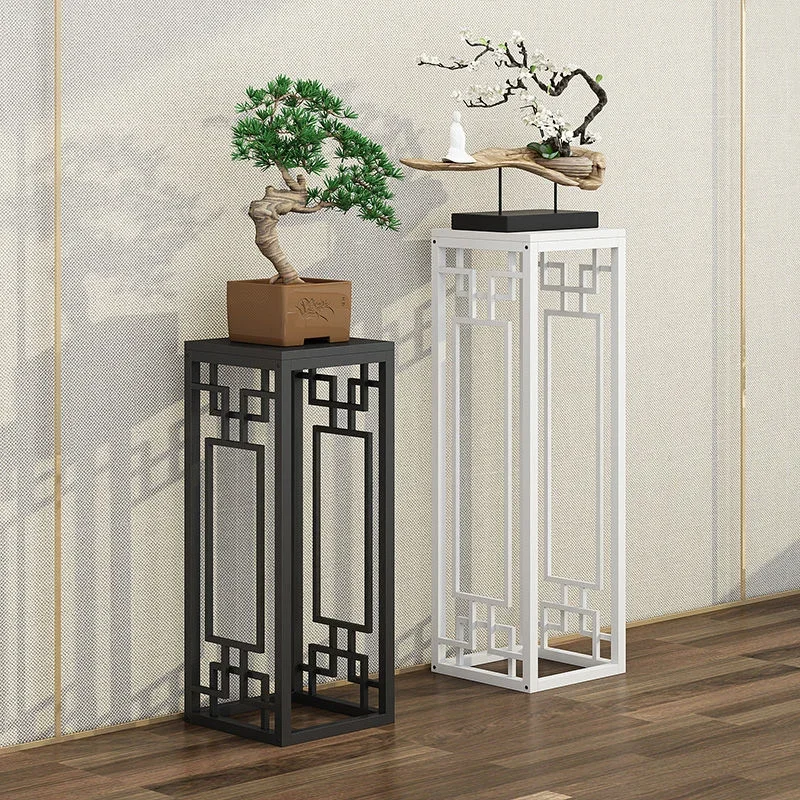 

Console Tables for Hallway Chinese Flower Stand Wrought Iron Decoration Shelf Balcony Living Room Entryway Table Mesas Salon Ins