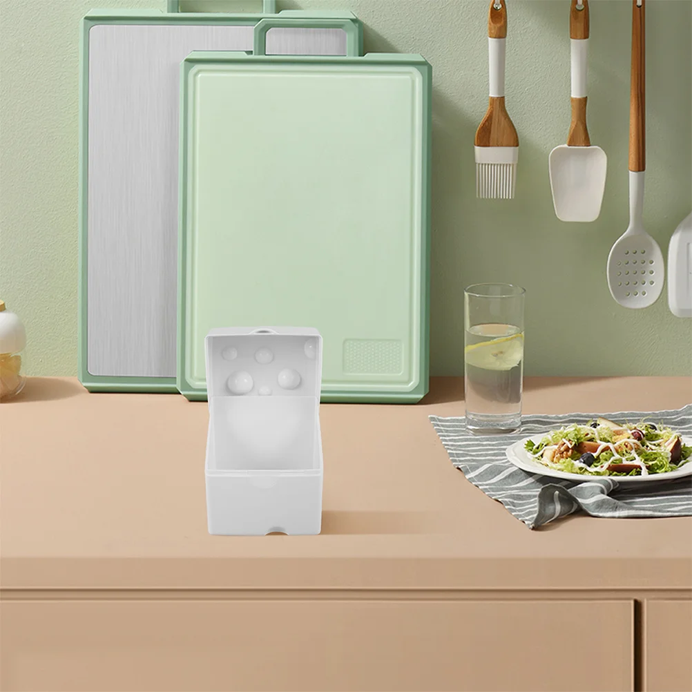 

2pcs Storage Container For Fridge Large Capacity Airtight Box Sliced Cheese Cream Cheese Butter Lunch Meat Fresh Keeping Food