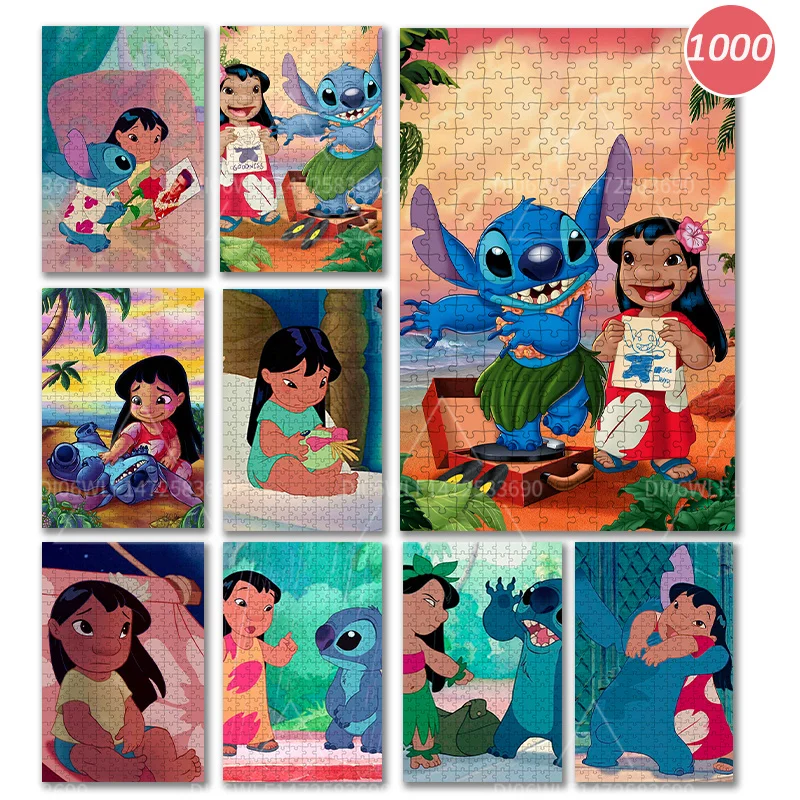 

Пазл из м/ф «Лило и Стич», 1000 шт.