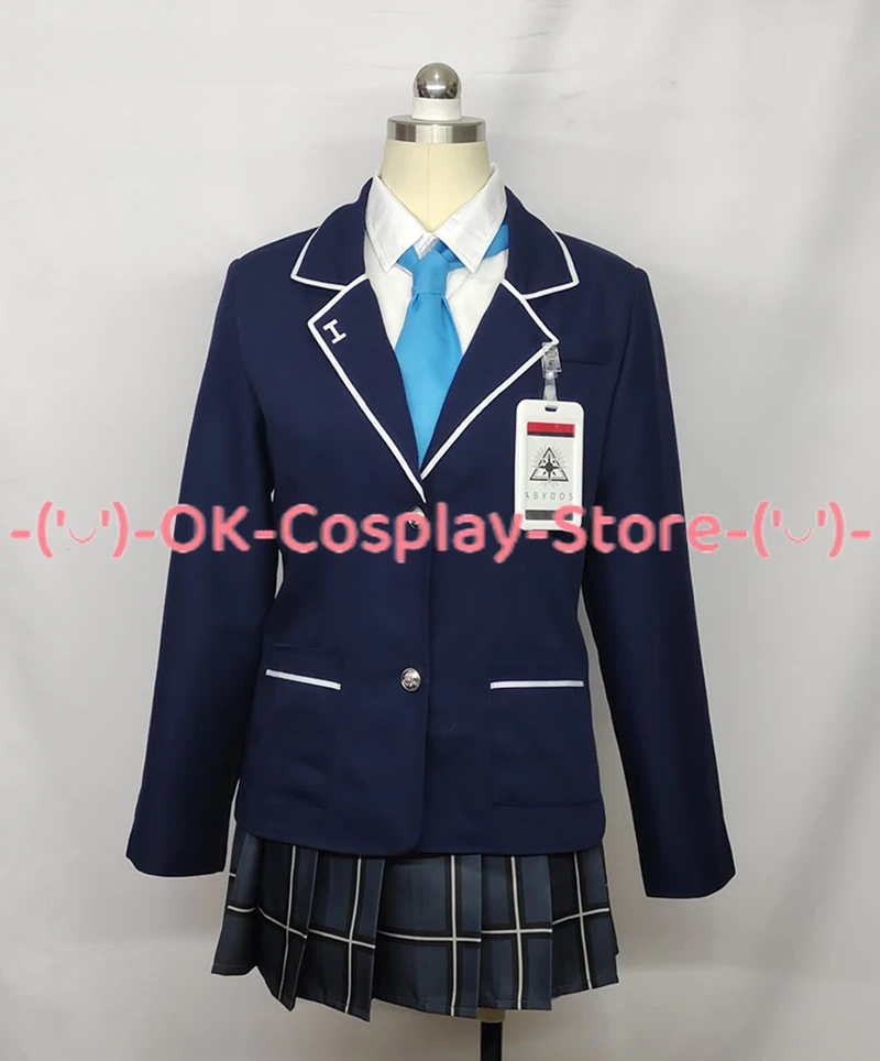 Game Blue Archive Kuromi Serika Cosplay Costume Japanese High School Uniform Jk Dress Suit Coat Shirt Skirts Custom Made