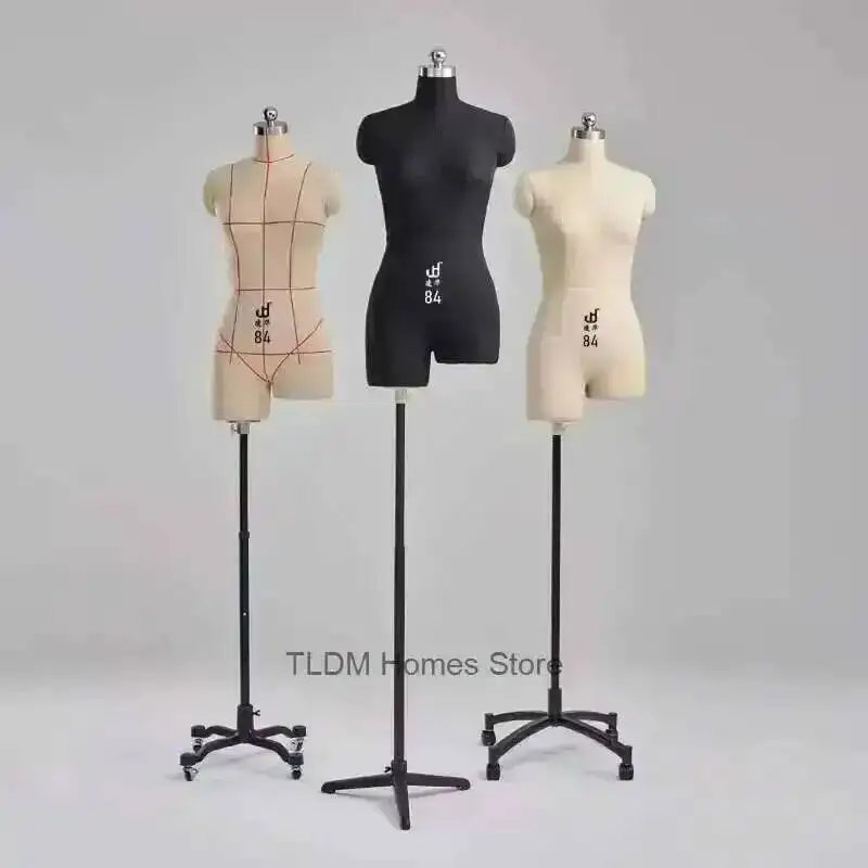 

Mannequin Form Dressmaker Mannequins Sewing 마네킹design for Women's Clothing Bust Dress Model Stand Metal Female Base k New