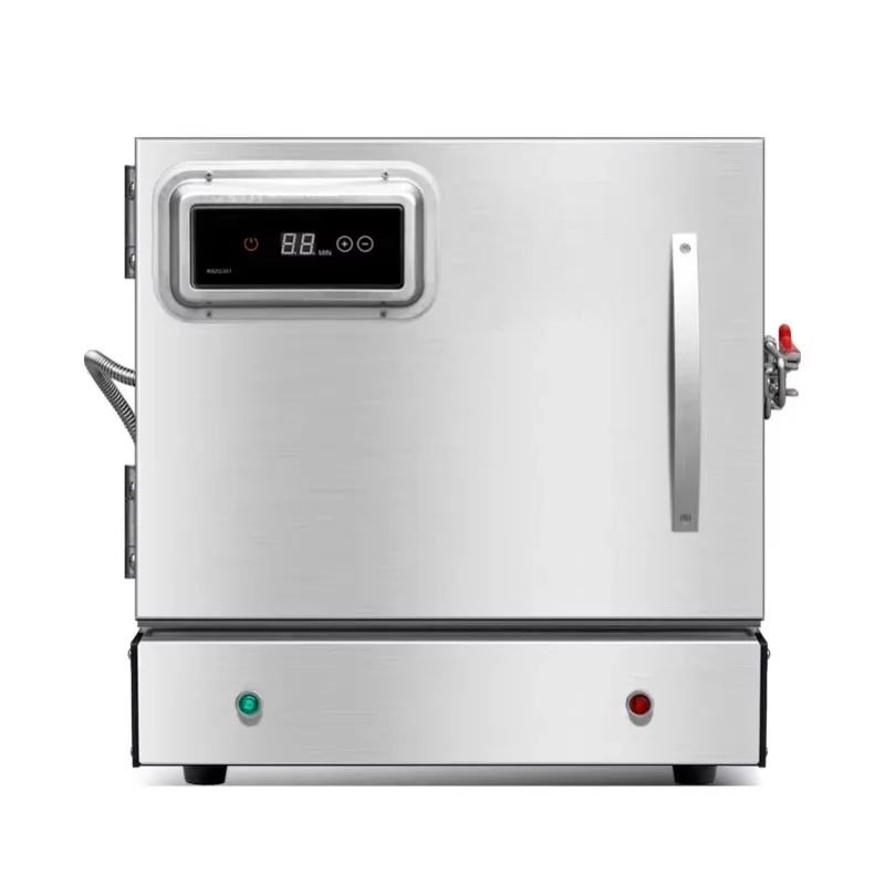 Stainless Steel Commercial Electric Steamer 2/3 Tier with Timing Function Catering for Meat Vegetables Buns Dim Sum 220V