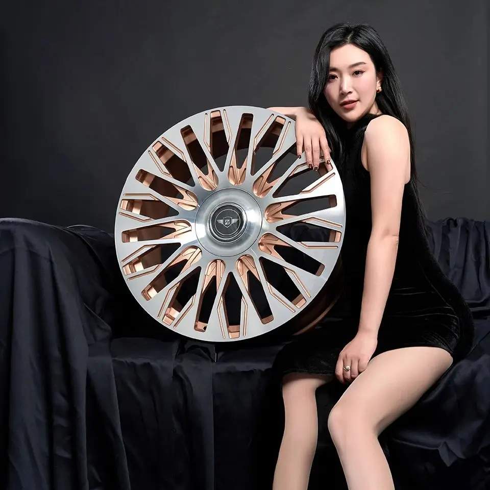 

Колесные диски Zhongzan из кованого алюминиевого сплава T6 для Land Rover Range, 23 дюйма, легкие, на заказ