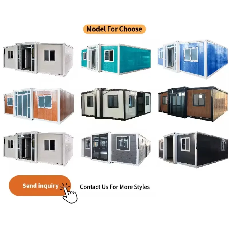 20 40 Ft Luxury Model Modular Homes China Expandable Container Small Folding Containers Prefab Shed House Portable Easy Assemble